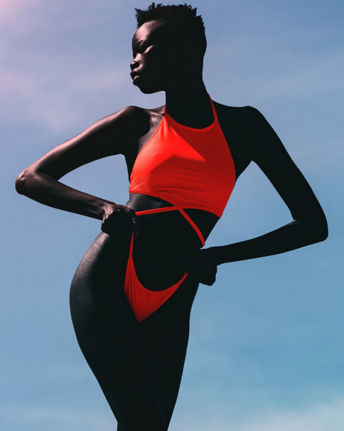 danascruggsphoto:Nyadhour Deng by Dana Scruggs for Chromat SS18 Campaign