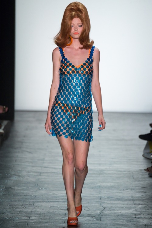 Jeremy Scott Spring 2016 Ready-to-Wear Model: Hollie-May Saker