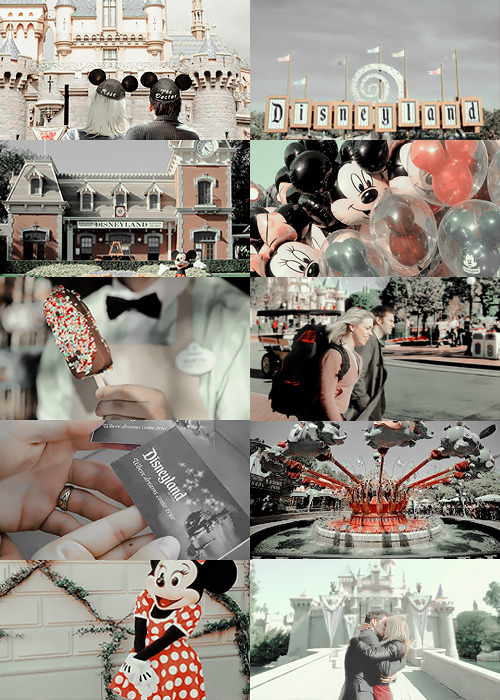 elevenshearts:  In which Rose and Tentoo go to Disneyland. 