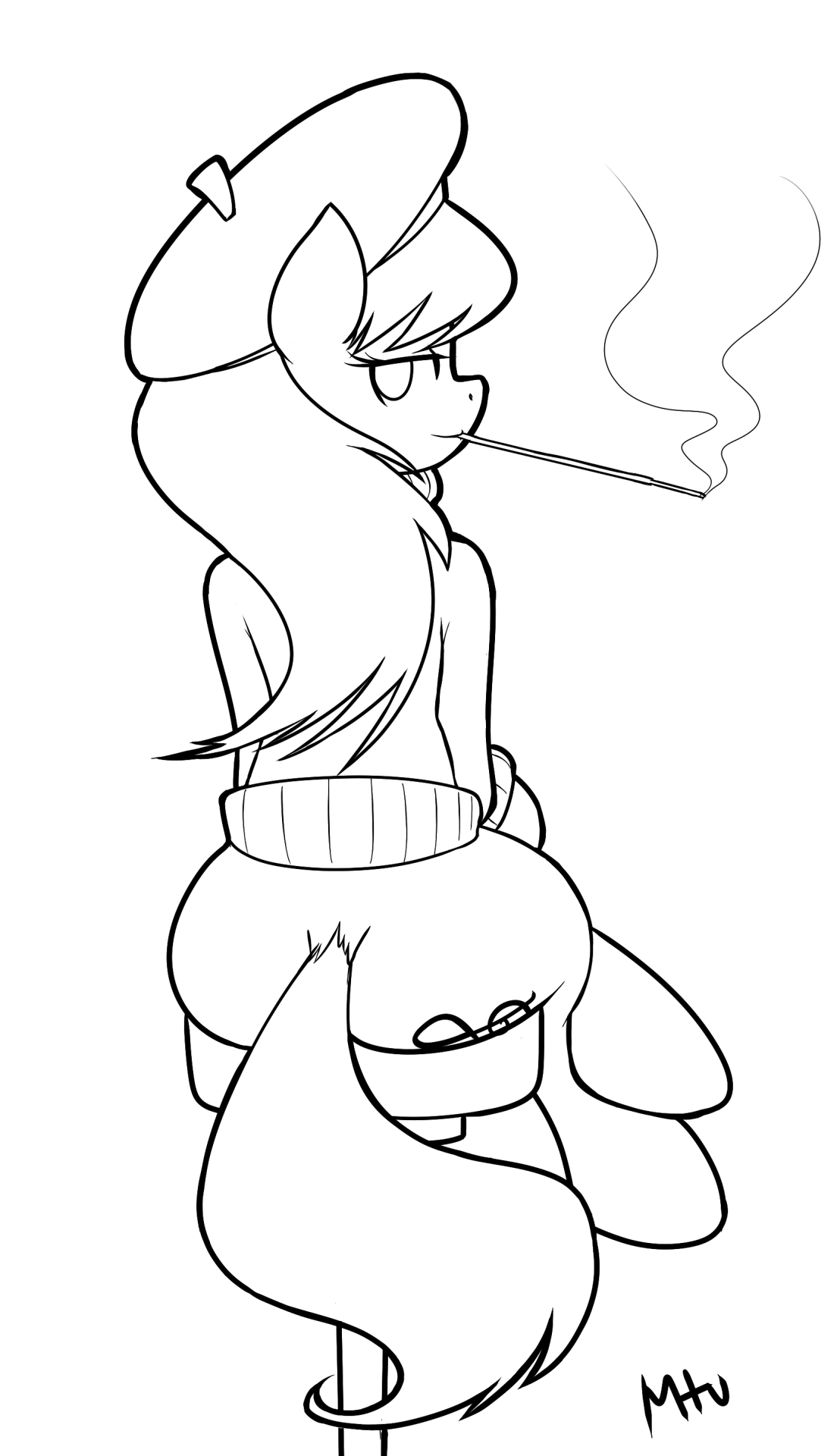 miketheuser:  Some /r/ I did on /mlp/  That&rsquo;s some&hellip; Smokin&rsquo;