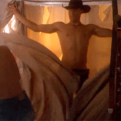 nakedwarriors:  Woody Harrelson ~ The Cowboy