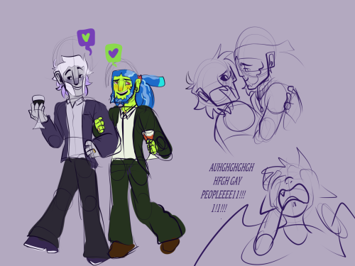 I Really Like This Doodle And Idk Why (ignore My Sona Crying Over Gay Poeople Im Too Lazy To Crop This)