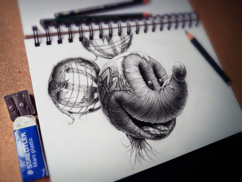geek-art:  Art by Pez More on Geek-Art.net #geekart