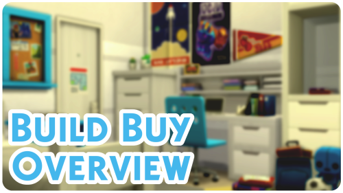 Sims 4 Discover University Build Buy OverviewI was really excited for all the objects that were comi