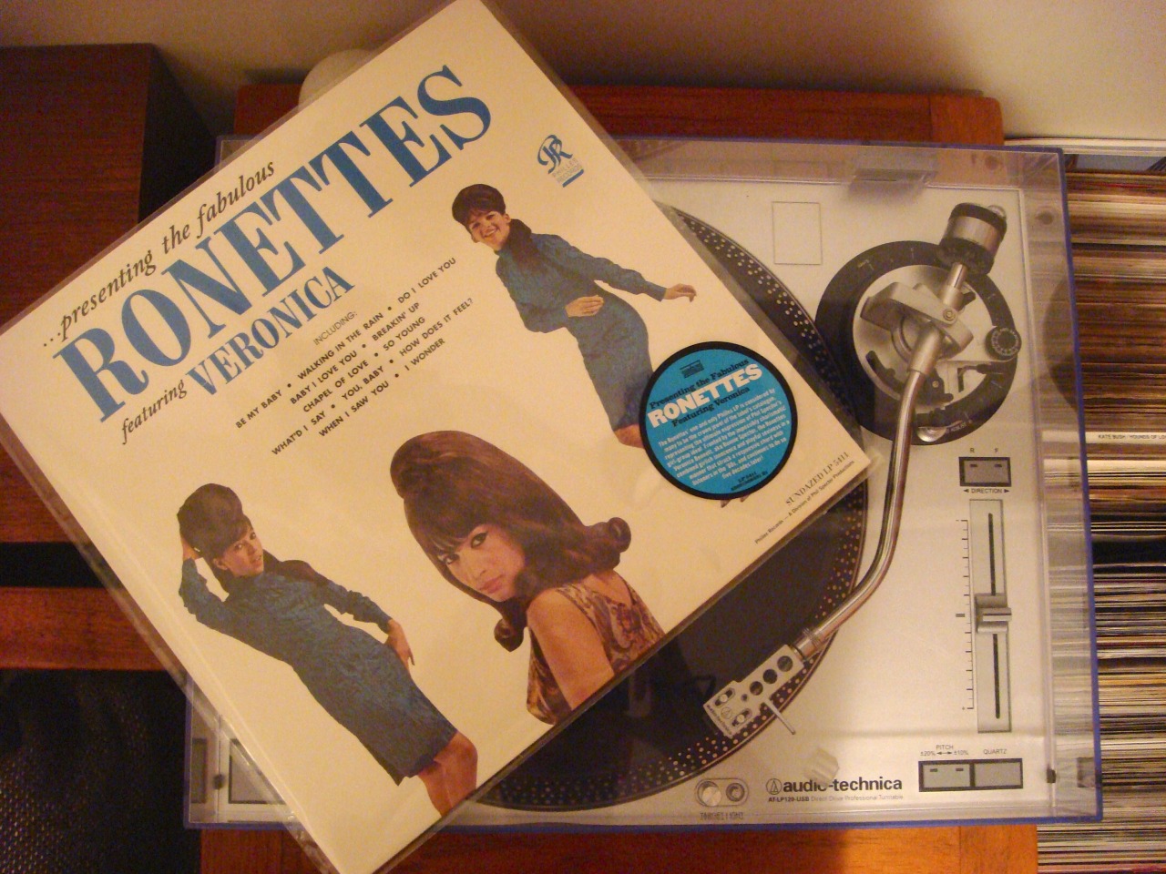 jpsvinyl:  The Ronettes - &ldquo;…Presenting the Fabulous Ronettes Featuring
