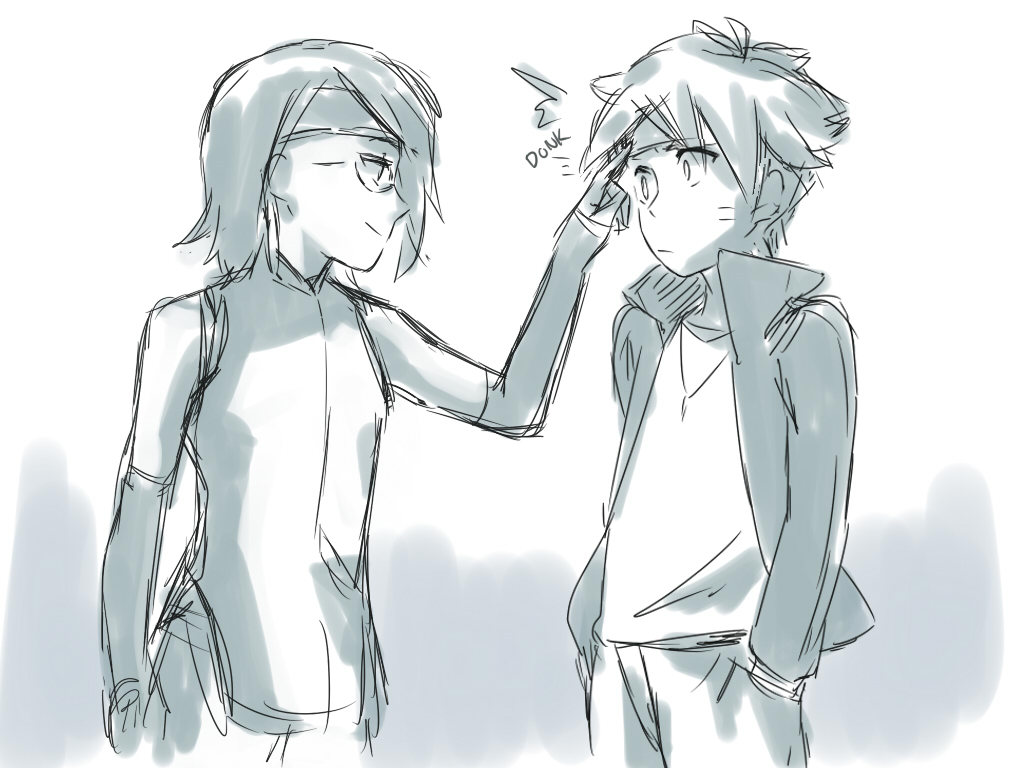 dbak-01:  Cant just go poking people’s foreheads like that!