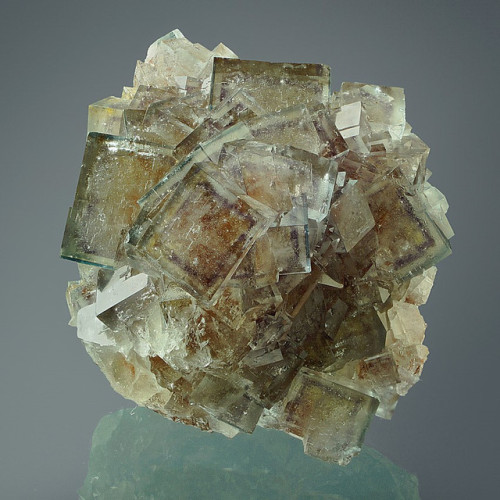 Fluorite -  Schacht 78 Mine, Frohnau, Annaberg, Saxony, Germany      