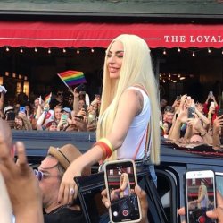 xojoanne:  June 24: Lady Gaga at the LGBTQ+