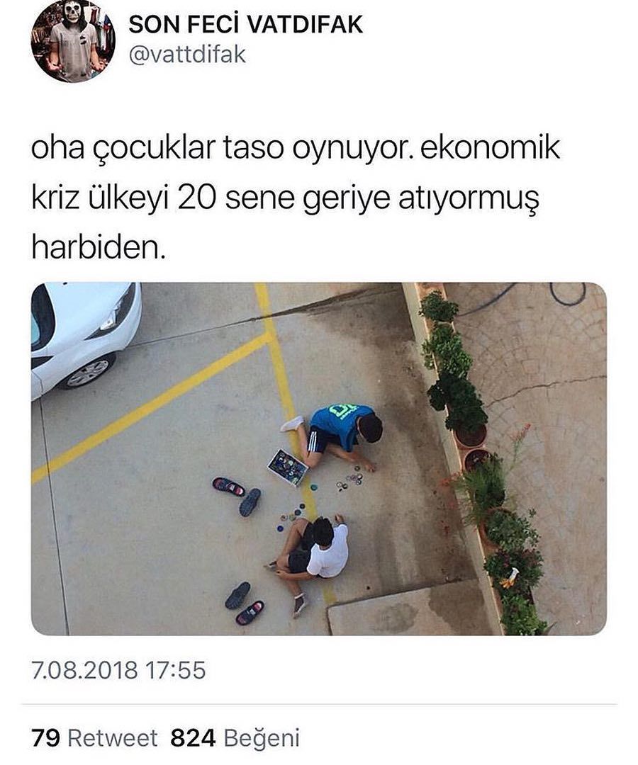 oha çocuklar taso oynuyor....