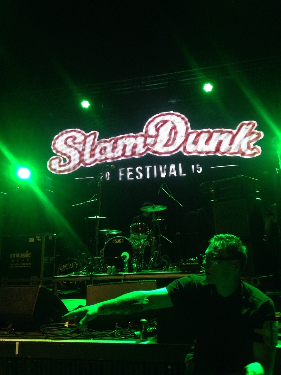 Slam dunk was awesome. Reel Big Fish were incredible and a random girl made my day