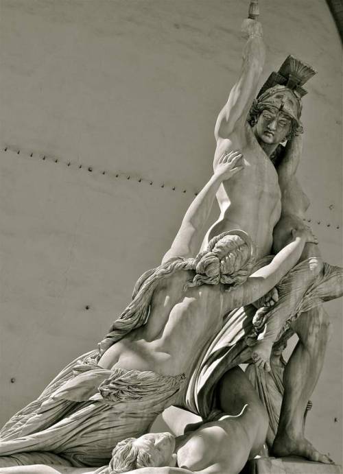 Il Ratto di Polissena, Pio Fedi, Loggia dei Lanzi, Firenze 