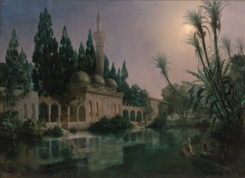 Eugène Flandin (1803–1876)La Mosquée D’Urfa, 1849