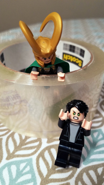 tiny loki: god of CAN’T FIND THE END OF THE TAPE