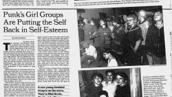 little-trouble-grrrl:  1992 article on Riot