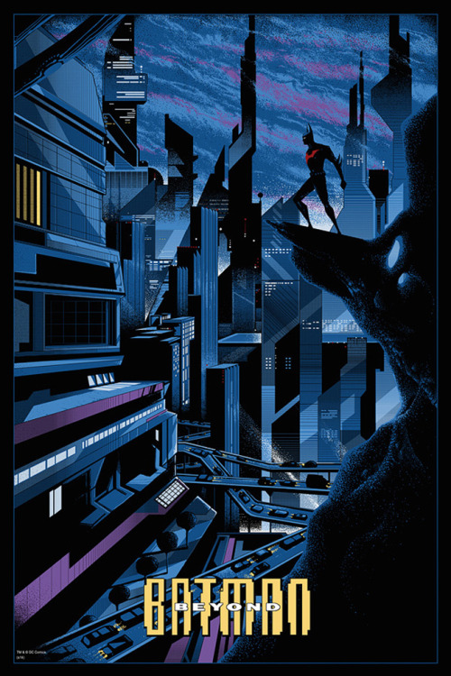 dwdesign:Screen printed poster for Mondo’s “75 Years of Batman” show that opens tonight at their gal