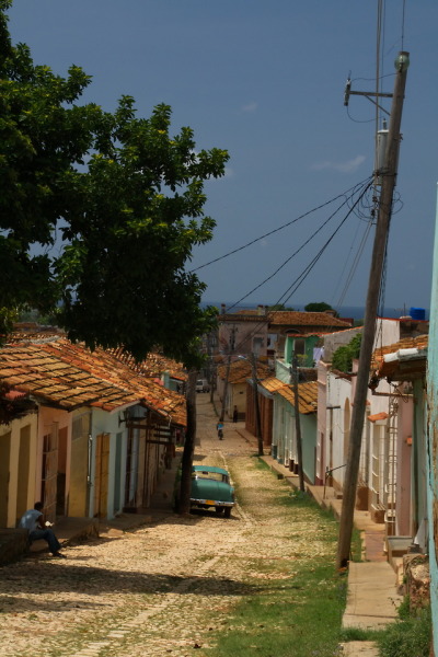 Trinidad,Ernesto Media Luna Street, Cuba.