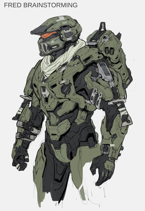 Porn Pics haloconceptart:  Halo 5: Guardians concept