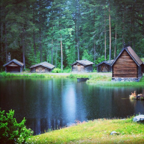 voiceofnature:Enchanting place by the lake at Maihaugen, Norway. My instagram: voiceofnature