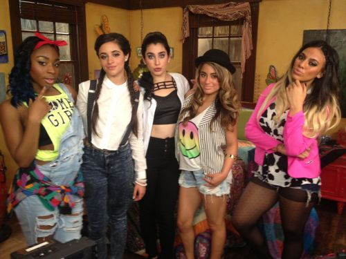 Watch Fifth Harmony Transform Into New Kids On The Block For A Totally ’80s Moment [x]