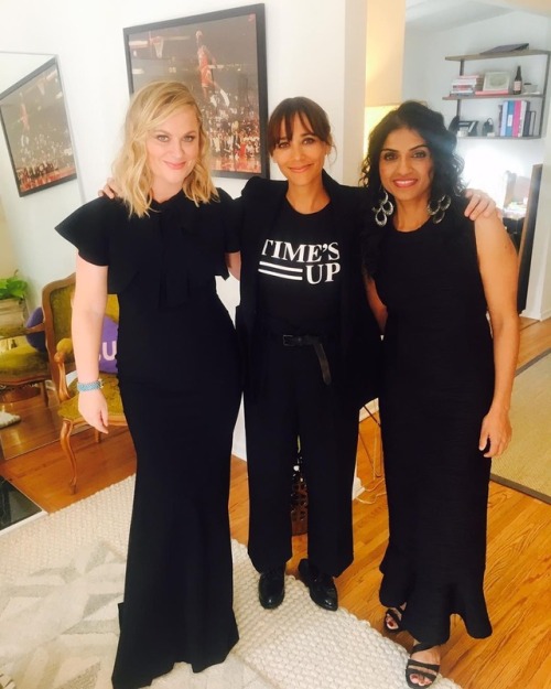 nezoid:  amypoehlersmartgirls: “Me and my date Saru Jayaraman and my wife Ann Perkins! Army of