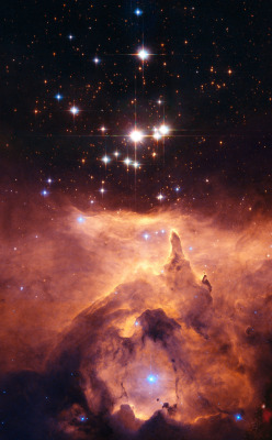 just&ndash;space:  Star cluster Pismis 24 js 