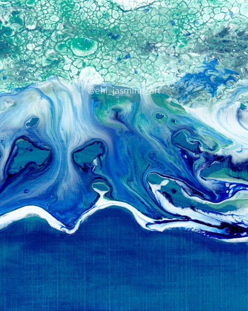 Melting Waves, 2020This is my original artwork and intellectual property, please credit me when shar