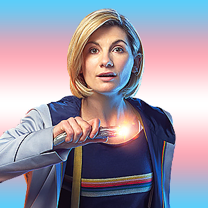 marianas-art-world:13th Doctor + Trans flag iconsMade for my lovely friend @feelsandotpsIf you want 