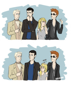 mylifeiscomics:  So I watched Good Omens.Then