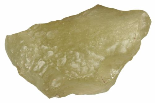 Libyan Desert glass is a type of tektite/impactite, is a canary yellow, glass-like mineral that is f