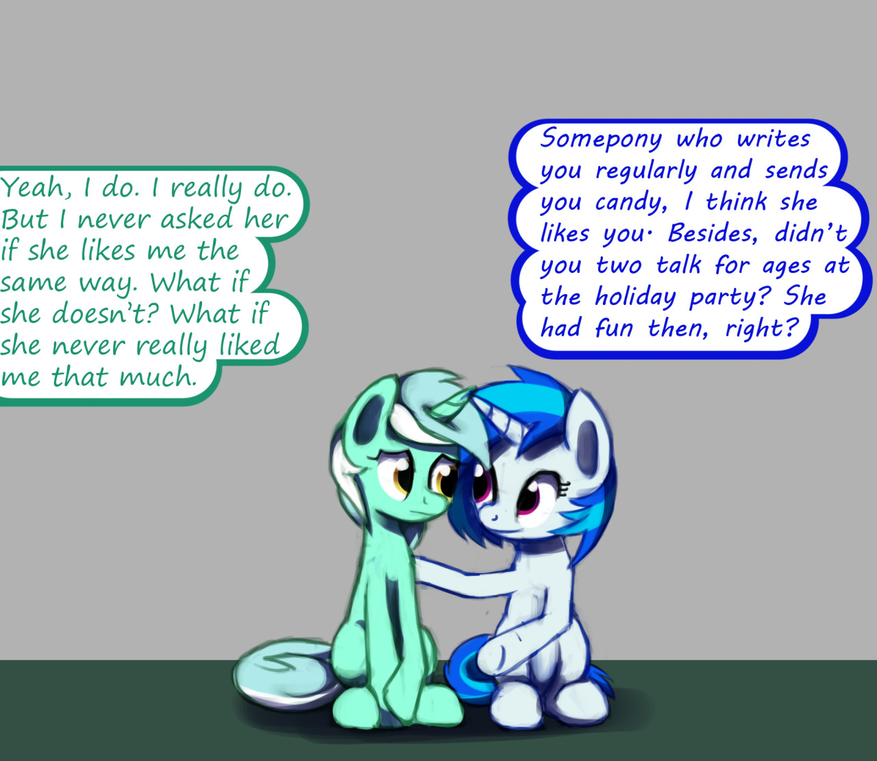 ask-canterlot-musicians:  No, she wouldn’t  &lt;3