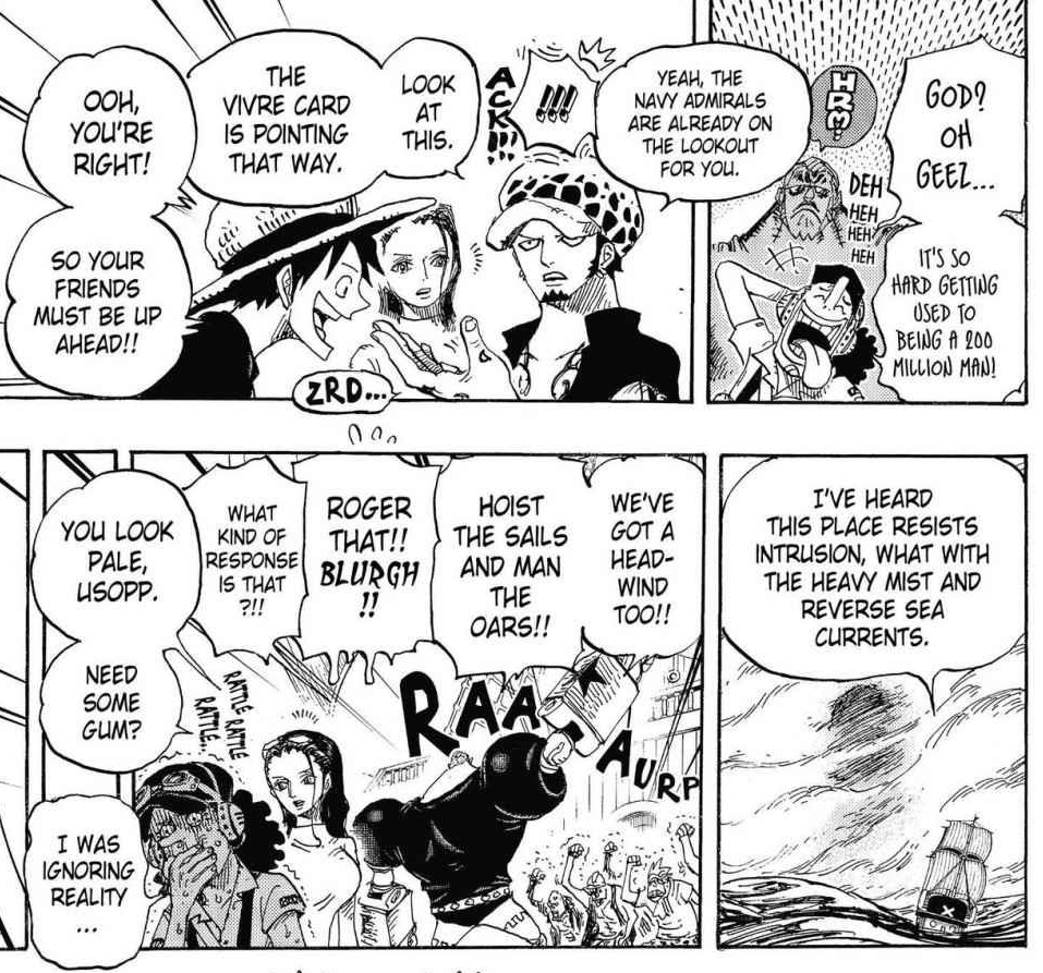 Cienie Isengardu — The development of Law's relationship with Zoro