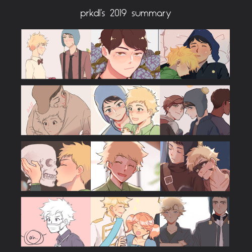 Summary of del’s 2019: basically creek.2019 is definitely the first time ever I dare to post art sum