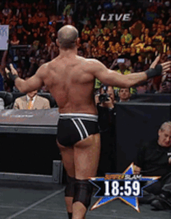 wweassets:  Cesaro  I WANT TO STICK MY TONGUE