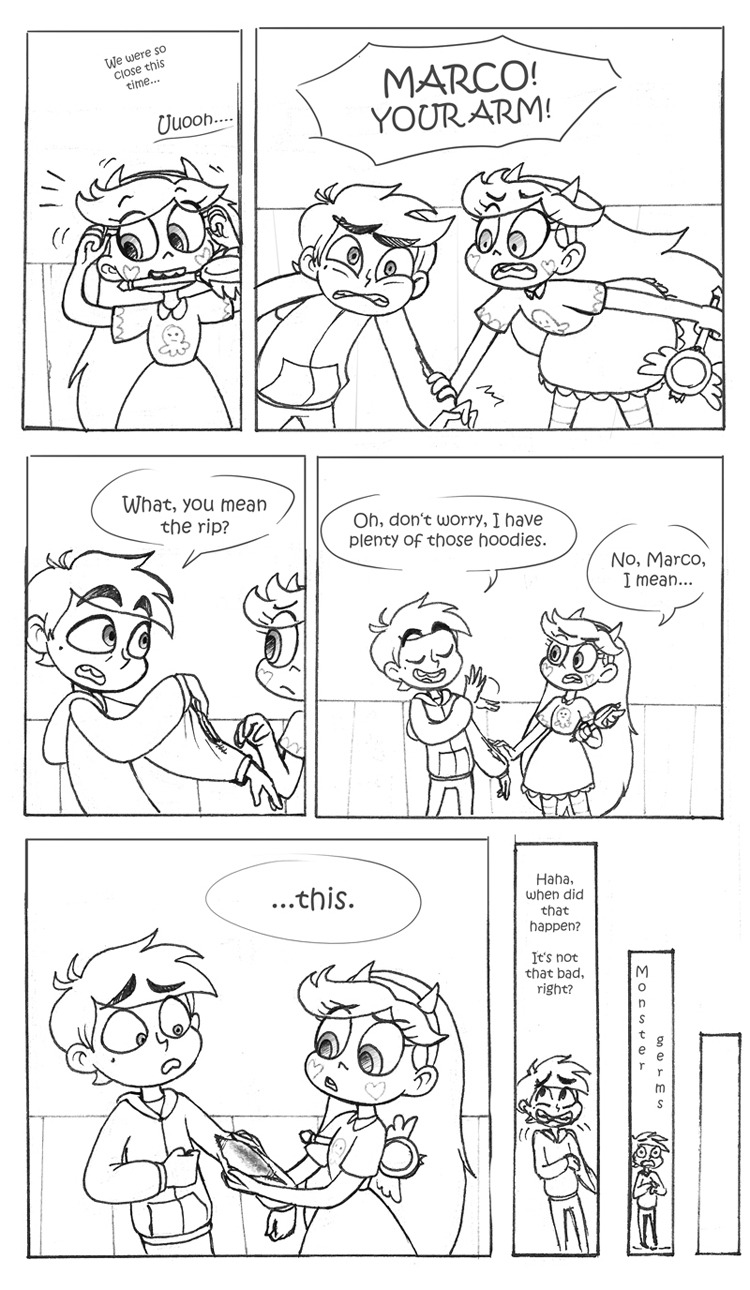 kotilokiki:  One of the suggestions I got was “star feeling bad that she puts Marco