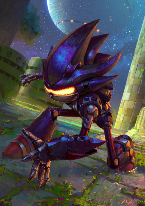 yoshiyaki:  Mecha Sonic