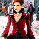 sulietsexual:  colour coded ladiesouat | regina mills + red 