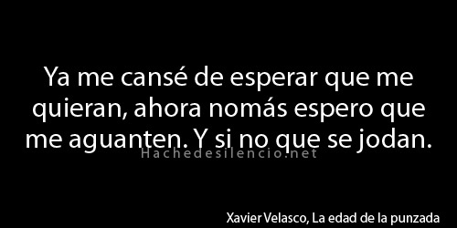 Hache de silencio