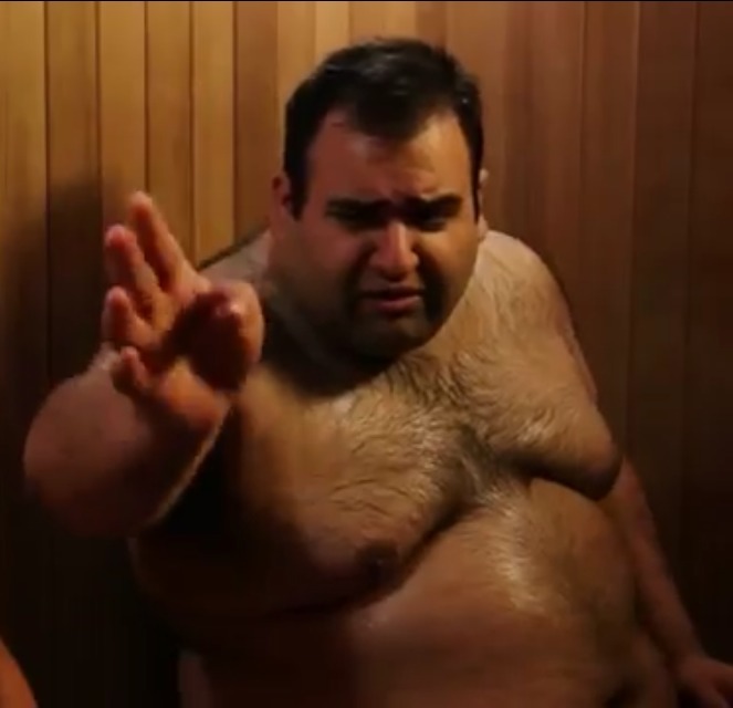 gulobear:  tanito27:  cbdlover573:  chubsearcher:  I’m feeling hot hot hot!! Really