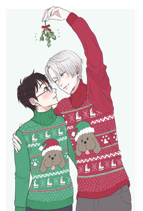 rianemone:All I want for Christmas is Y… uri and Viktor to be happy together