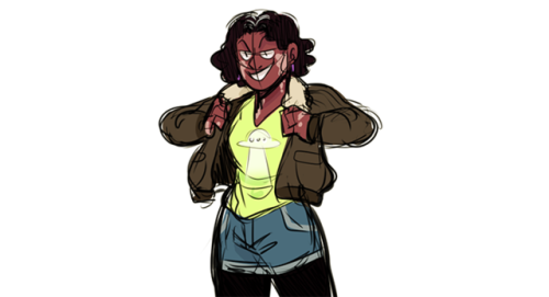 notllorstel:I can’t believe an aviator jacket didn’t cross my mind when I was first designing casual