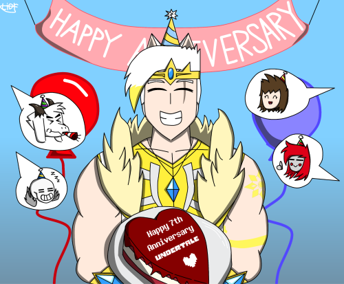 HAPPY ANNIVERSARY UNDERTALE!!!!!