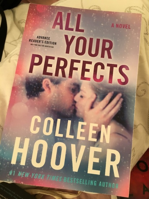 ALSO LOOK WHAT I HAVE AN ARC OF ❤️ Colleen gave me one at the signing last week so I could get start