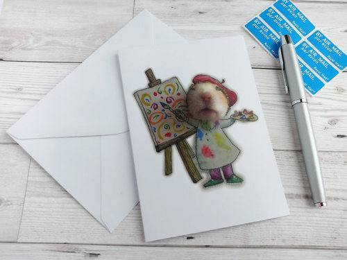 Hamster Dress Up Cards by Mythillogical - Myths and Fabrications Available on Etsy: www.etsy