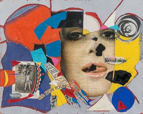 Beatrice Mandelman, Collage No. 9, c. 1960s. Image courtesy of Rosenberg & Co. / Artsy