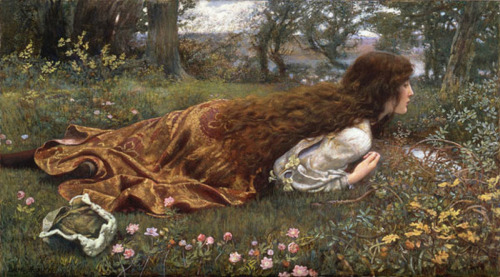 die-rosastrasse: Edward Robert Hughes (1851-1914) John William Waterhouse (1849-1917) Walter Crane (