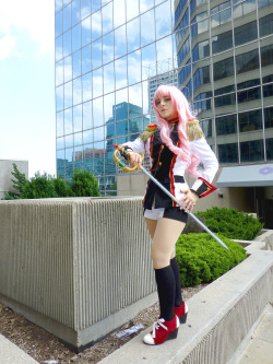 jindjinn:  Duelist Utena at Otakon 2015Costume and sword made and worn by mePhoto by crislanoodleart 