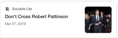 willheis:headlines about Robert Pattinson will always be one of my favorite things.(notice they are all from just the last year) AN ABSOLUTE MADMAN