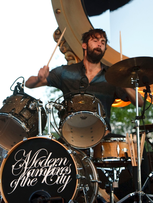 teamvampireweekend:Chris Tomson at Red Butte Garden in Salt Lake City (Photos by Leah Hogsten for Th