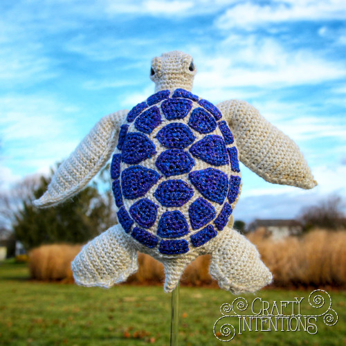 I&rsquo;m happy to announce that my brand new Sea Turtle pattern is now available!!  This pattern fe