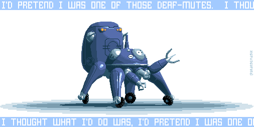 fuckyeahcyber-punk:  Tachikoma by orange-magik  